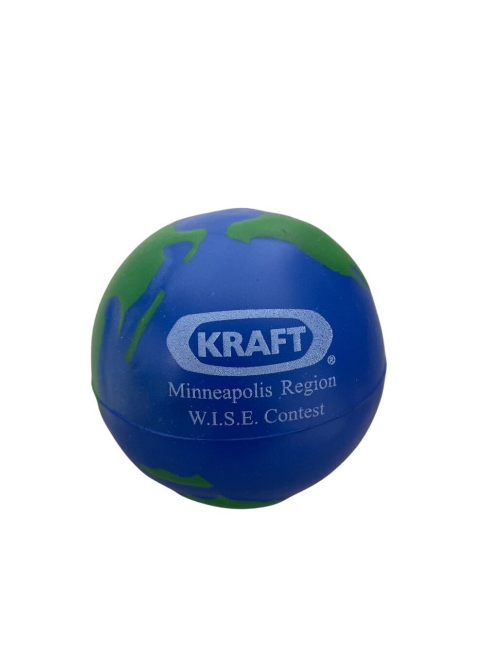 Kraft Minneapolis Region WISE Contest Stress Ball Foam Earth Globe Squeeze